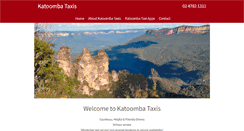 Desktop Screenshot of katoombataxis.com.au